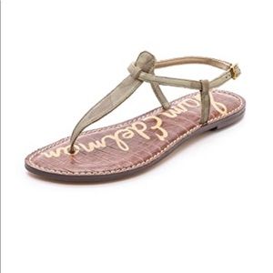 Sam Edelman camo thong sandals